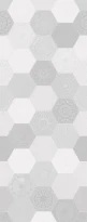 Huppe Easystyle revêtement paroi 2550 x 1000 mm - Hexagon white