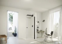 HUPPE SD SolvaPro TG carré Porte battante p our paroi latérale ou en niche 1000/D H: