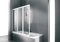 HUPPE SD Combinett 2 Pare-Baig. 3 140 H:1400 blanc Verre clair
