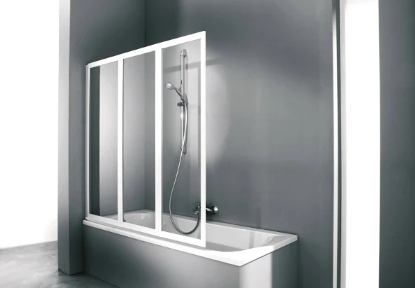 HUPPE SD Combinett 2 Pare-Baig. 3 140 H:1400 blanc Verre clair