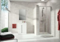 HUPPE SD Alpha 2 sans cadre carré Porte cou lissante 3 éléments - tous segments mobi
