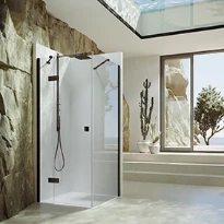 Huppe SolvaPro 1200 paroi de douche 1185 - 1200 x 2000 - White Edition - transparante
