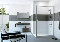 HUPPE SD Classics 2 carré GT1fS 120 H:2000 blanc Verre clair