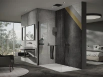 Huppe Rm EasyStyle Revêtement mural 100 H:2550 Italian Stone anthracite