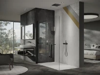 Huppe Rm EasyStyle Revêtement mural 100 H:2550 Italian Stone blanc