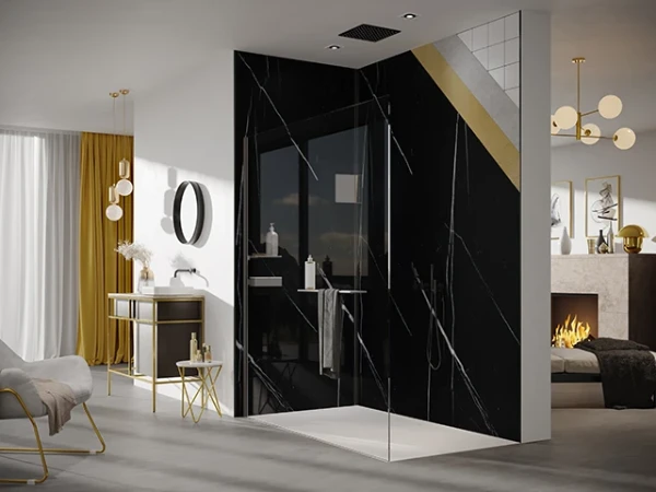 ES010242G Huppe Wb EasyStyle wandbekleding 2550 x 1500 mm - Dark Marble
