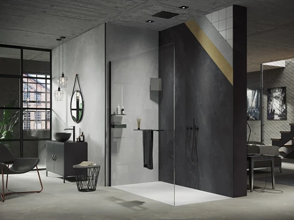 ES010143A Huppe Wb EasyStyle wandbekleding 2550 x 1000 mm - Barcelona antraciet