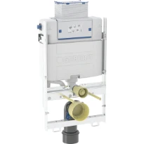 Geberit GIS Elément pour WC suspendu, 87 cm, avec réservoir de chasse à encastrer Omega 12 cm