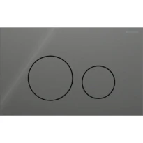 Geberit Sigma 40 Plaque de commande pour rinçage à 2 volumes, ronde: Lave