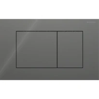 Geberit Sigma 40 Plaque de commande pour rinçage à 2 volumes, carré: Lave