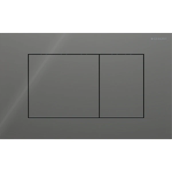 Geberit Sigma 40 Plaque de commande pour rinçage à 2 volumes, carré: Lave