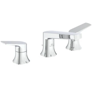 Ideal Standard La Dolce Vita wastafelmengkraan 3-gats met lediging - Chroom