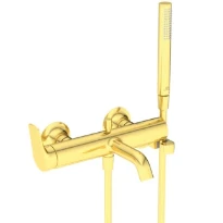 Ideal Standard La Dolce Vita mitigeur bain/douche avec set de bain - Brushed Gold