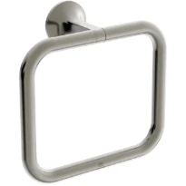 Ideal Standard La Dolce Vita anneau de serviette conception carrée - Look RVS