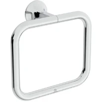 Ideal Standard La Dolce Vita anneau de serviette conception carrée - chromé
