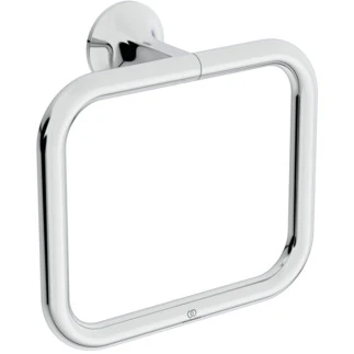 Ideal Standard La Dolce Vita anneau de serviette conception carrée - chromé
