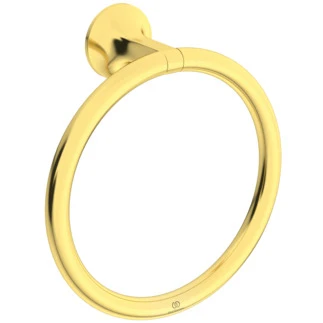 Ideal Standard La Dolce Vita anneau de serviette conception ronde - Brushed Gold