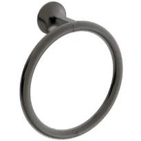 Ideal Standard La Dolce Vita anneau de serviette conception ronde - Gun Metal
