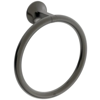 Ideal Standard La Dolce Vita anneau de serviette conception ronde - Gun Metal