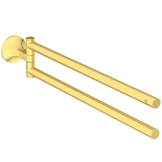 Ideal Standard La Dolce Vita porte-serviette double 469 mm - Brushed Gold