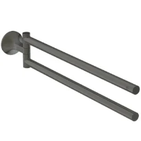 Ideal Standard La Dolce Vita porte-serviette double 469 mm - Gun Metal