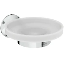 Ideal Standard La Dolce Vita porte-savon verre blanc - chromé