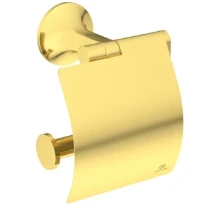 Ideal Standard La Dolce Vita porte-rouleau avec couvercle - Brushed Gold