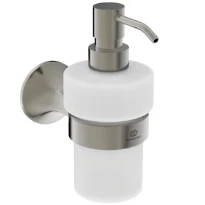 Ideal Standard La Dolce Vita distributeur de savon verre blanc - RVS Look