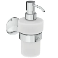 Ideal Standard La Dolce Vita distributeur de savon verre blanc - Chroom