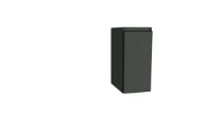 Procasa Klaire 65 - sous meuble lavabo avec 1 porte 300 x 435 x 650 mm - charnière gauche - moon verde