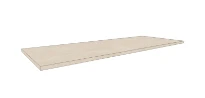 Procasa Klaire top - HPL plan vasque  1300 x 460 x 18 mm - sans découpe - Suave
