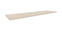 Procasa Klaire top - HPL plan vasque  1600 x 460 x 18 mm - sans découpe - Suave