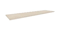 Procasa Klaire top - HPL plan vasque  1700 x 460 x 18 mm - sans découpe - Suave