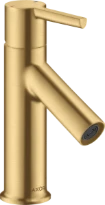 Axor Starck robinet eau froide - bec 86 mm - Brushed Gold Optic - avec tirette de vidage à l'arrière du bec
