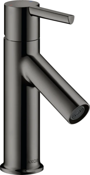 Axor Starck robinet eau froide - bec 86 mm - Polished Black Chrome - avec tirette de vidage à l'arrière du bec