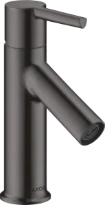 Axor Starck robinet eau froide - bec 86 mm - Brushed Black Chrome - avec tirette de vidage à l'arrière du bec