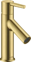 Axor Starck robinet eau froide - bec 86 mm - Brushed Brass - avec tirette de vidage à l'arrière du bec