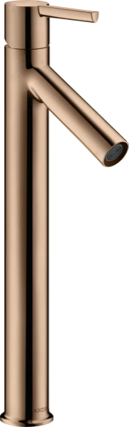 MELANGEUR DE LAVABO AXOR STARCK polished red gold
