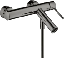 MELANGEUR BAIGNOIRE AXOR STARCK polished black chrome