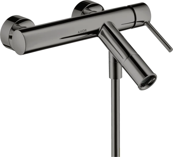 MELANGEUR BAIGNOIRE AXOR STARCK polished black chrome