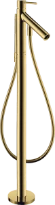 MELANGEUR BAIGNOIRE AXOR STARCK polished gold optic