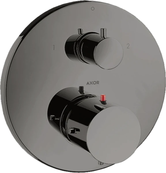 SET DE FINITION AXOR STARCK polished black chrome