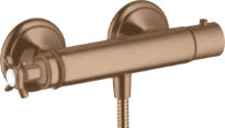 THERMOSTAT DE DOUCHE AXOR MONTREUX brushed red gold