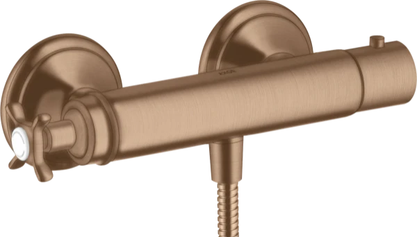 THERMOSTAT DE DOUCHE AXOR MONTREUX brushed red gold