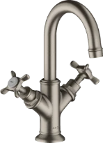 Axor Montreux robinet eau froide duocommande - bec 117 mm - Stainless Steel Optic