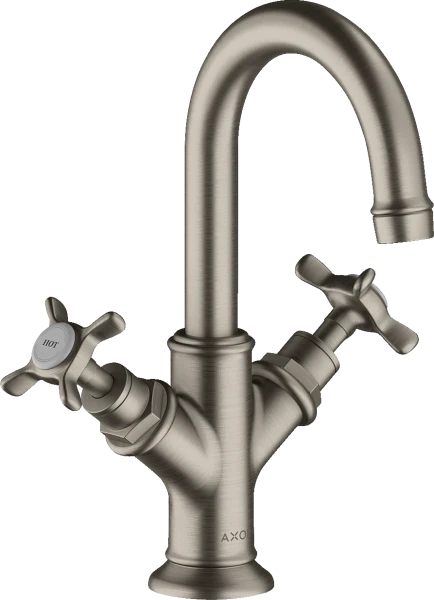 Axor Montreux robinet eau froide duocommande - bec 117 mm - Stainless Steel Optic