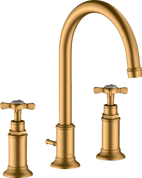 MELANGEUR DE LAVABO 3-TROUS AXOR MONTREUX brushed gold optic