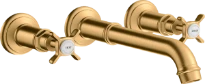 SET DE FINITION AXOR MONTREUX brushed brass
