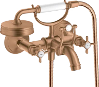 MELANGEUR BAIGNOIRE DUO-COMMANDE AXOR MONTREUX brushed bronze