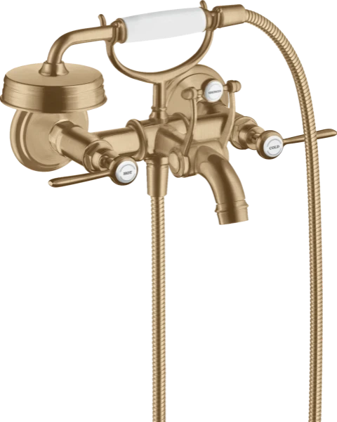 Hansgrohe Axor Montreux mélangeur bain - brushed bronze